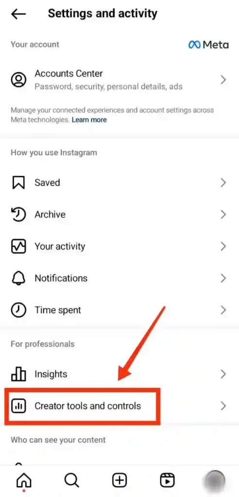 Step 1 - Instagram Business Account private Kaise Kare