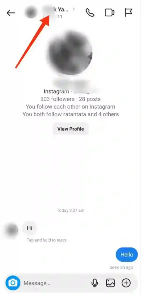 step 3 - instagram par vanish mode kaise lagaye