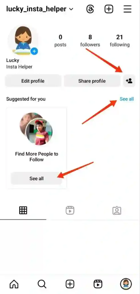 step 9 - mobile number se instagram id kaise pata kare
