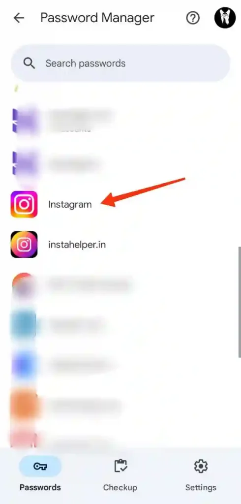 step 5 - instagram ka password kaise pata kare